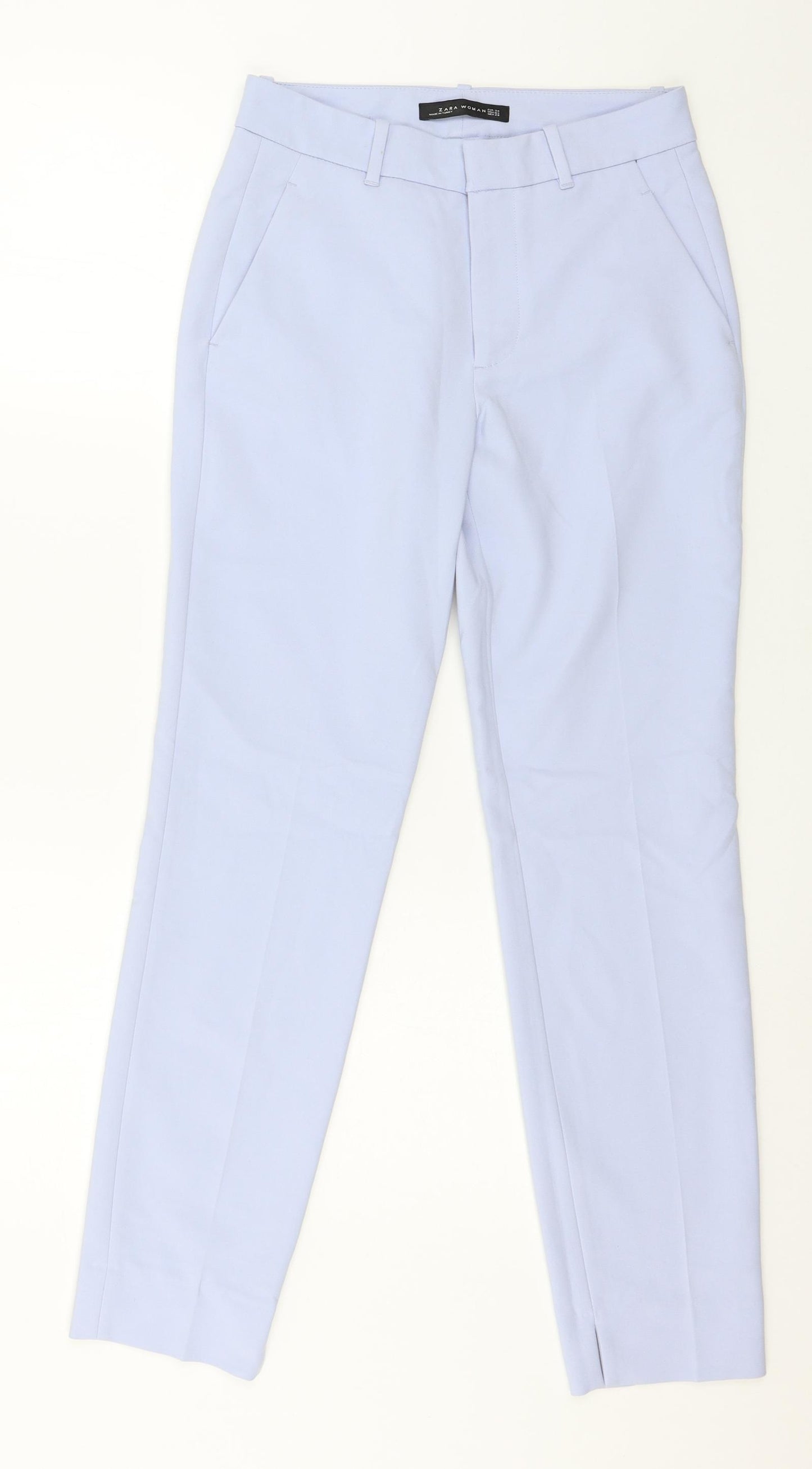 Zara Womens Blue   Trousers  Size 6 L27 in