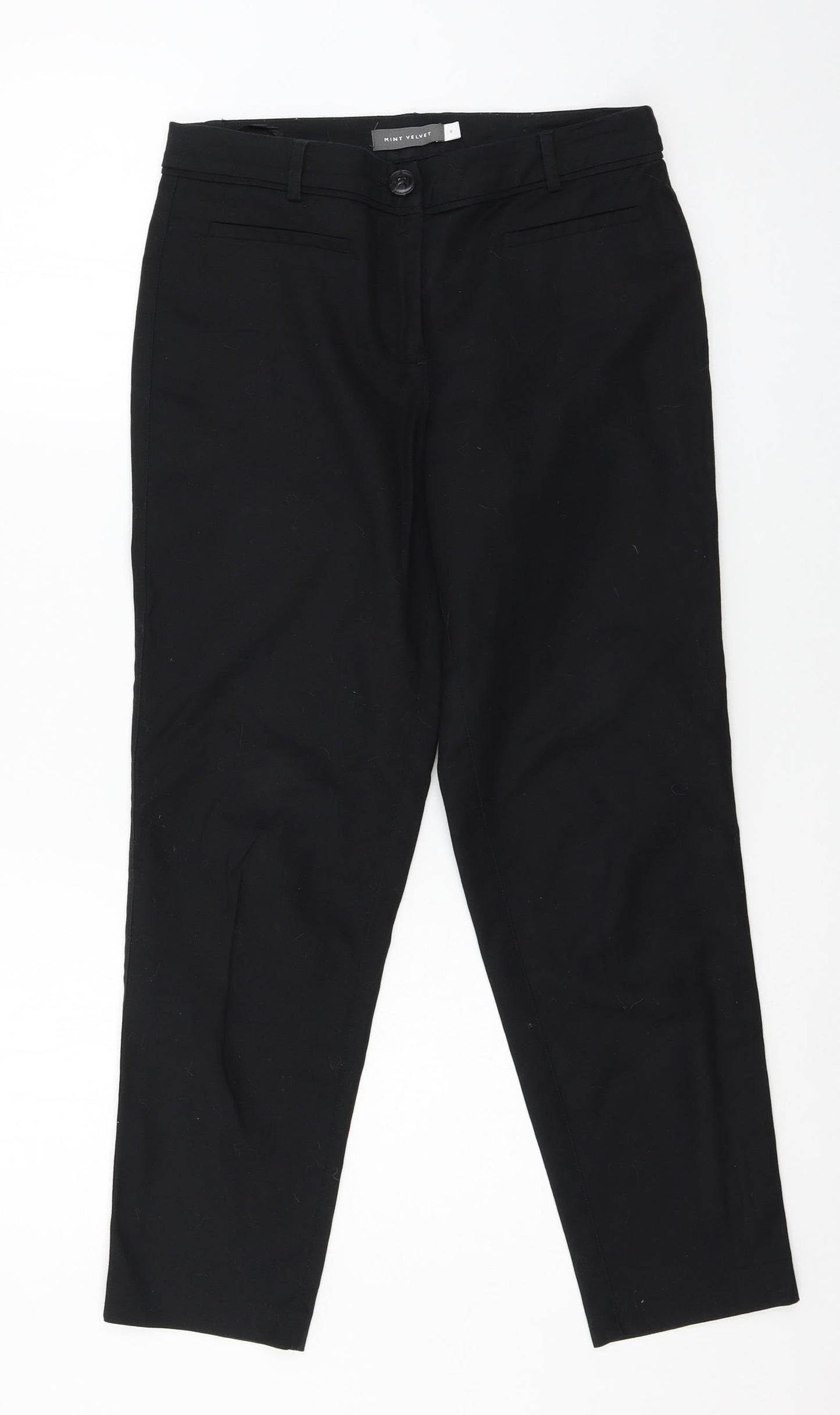 Mint ve Womens Black   Trousers  Size 8 L26 in