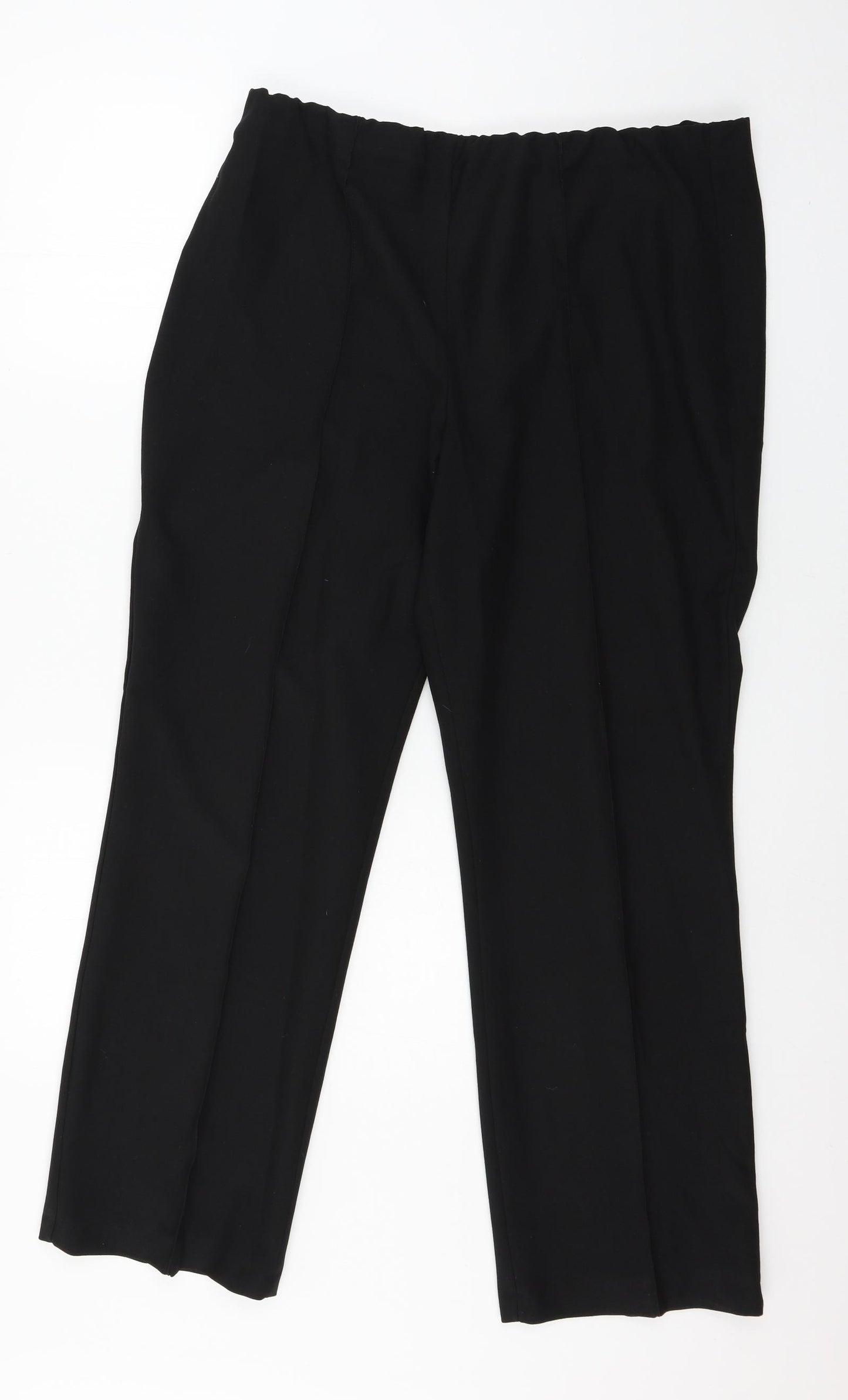 Bonmarché Womens Black   Trousers  Size 16 L29 in