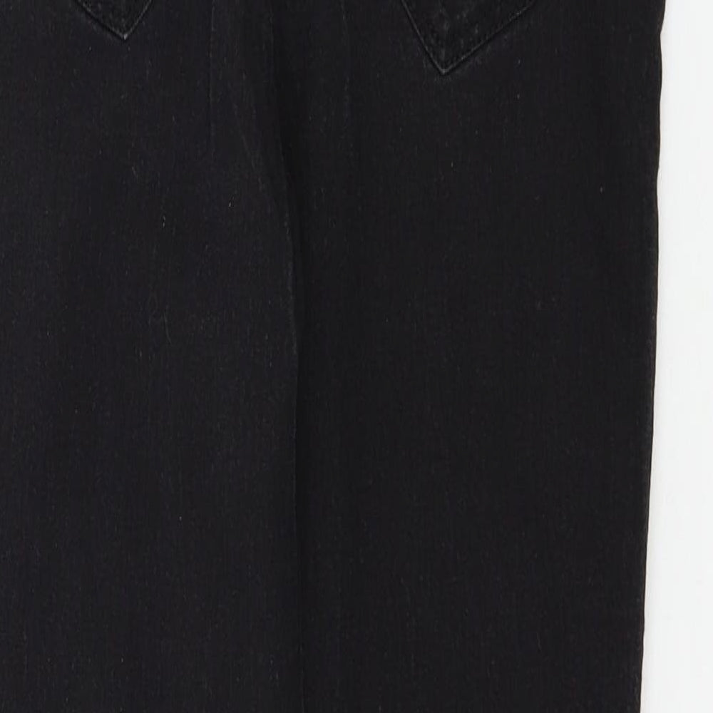 Denim & Co. Womens Grey  Denim Jegging Jeans Size 12 L27 in