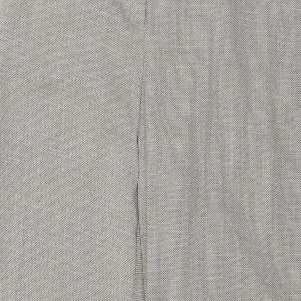 H&M Womens Grey   Trousers  Size 8 L25 in