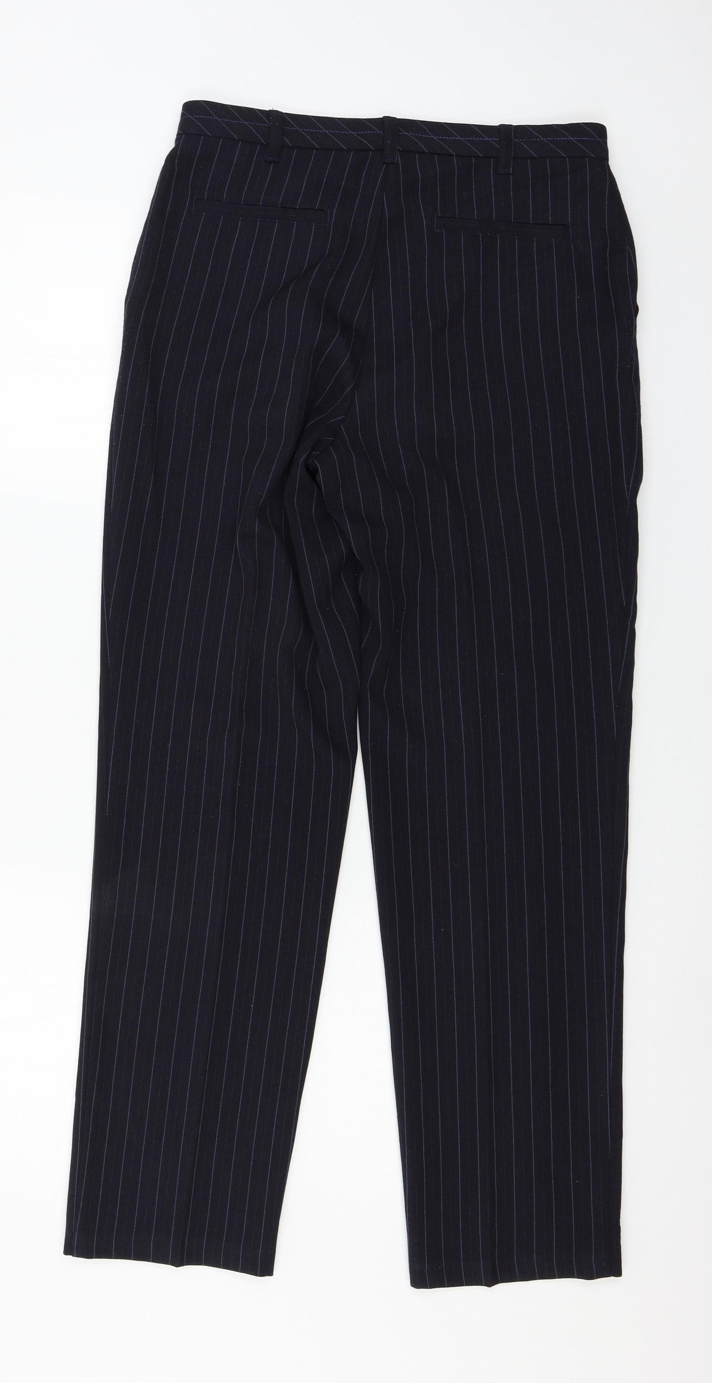 Marks and Spencer Womens Blue   Trousers  Size 10 L29 in