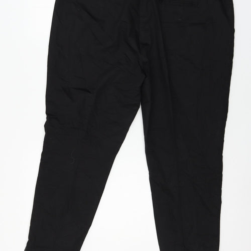 Yessica Womens Black   Trousers  Size 18 L26 in
