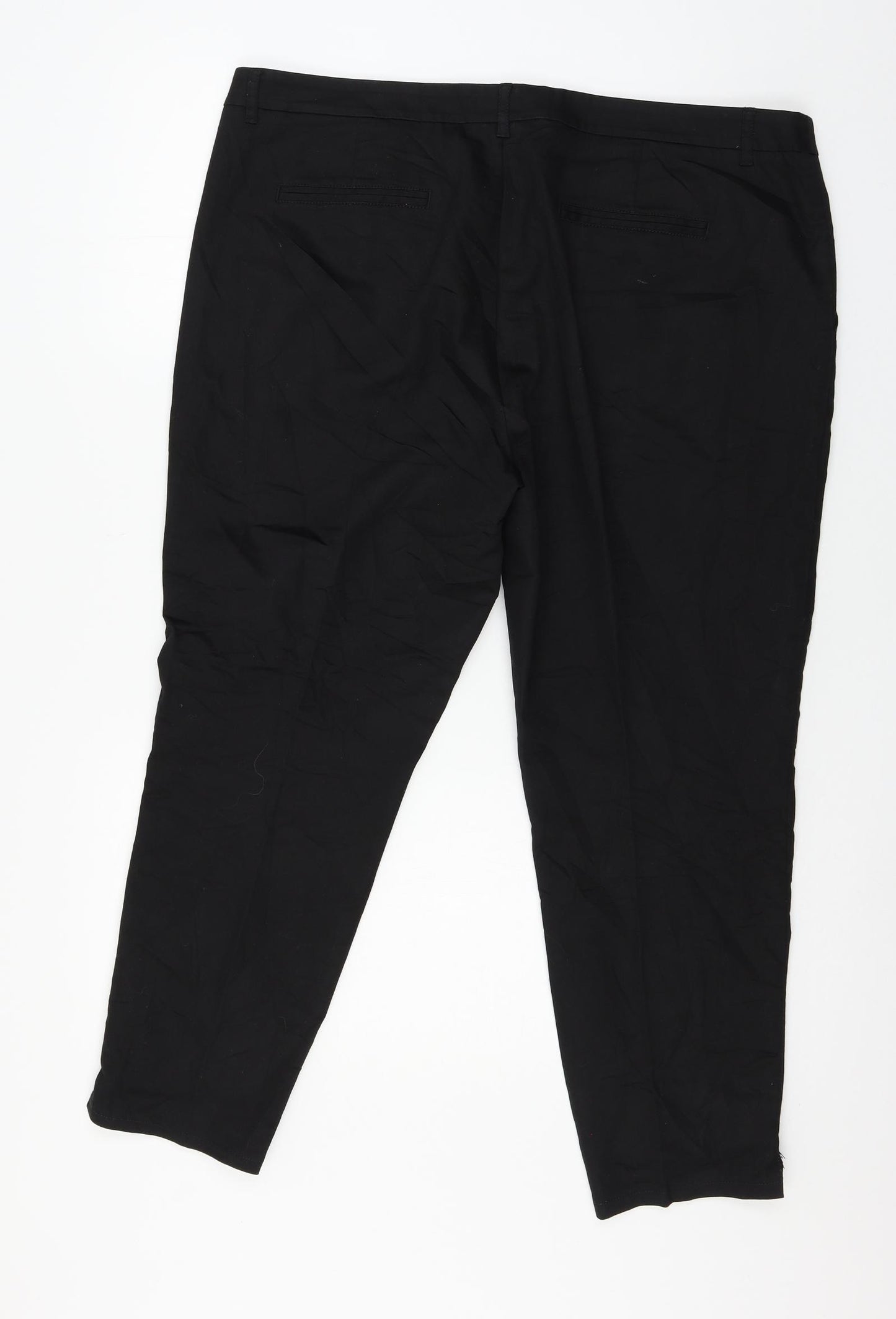 Yessica Womens Black   Trousers  Size 18 L26 in