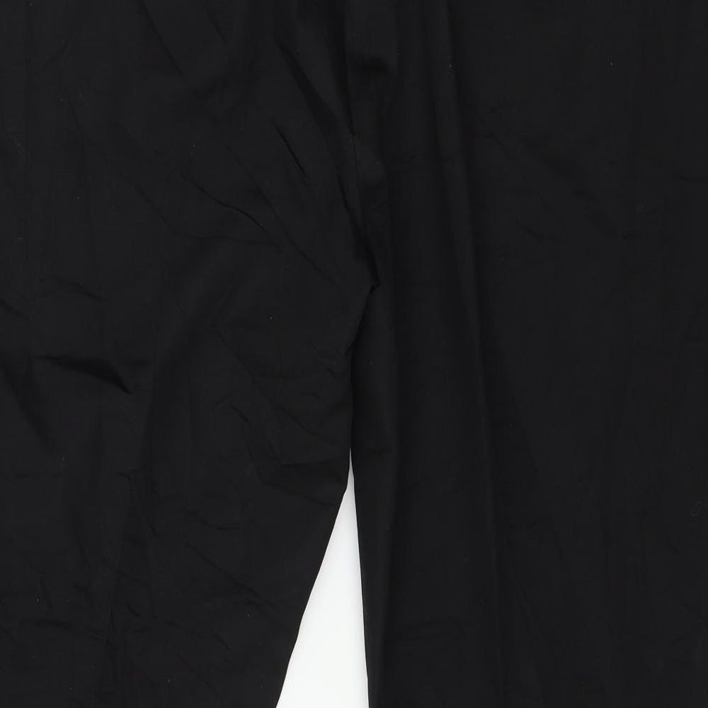 Yessica Womens Black   Trousers  Size 18 L26 in