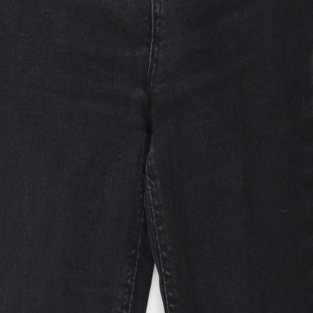 Na-kd Womens Black  Denim Skinny Jeans Size 8 L28 in