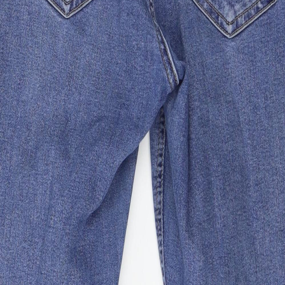 Topshop Womens Blue  Denim Skinny Jeans Size 28 in L25 in