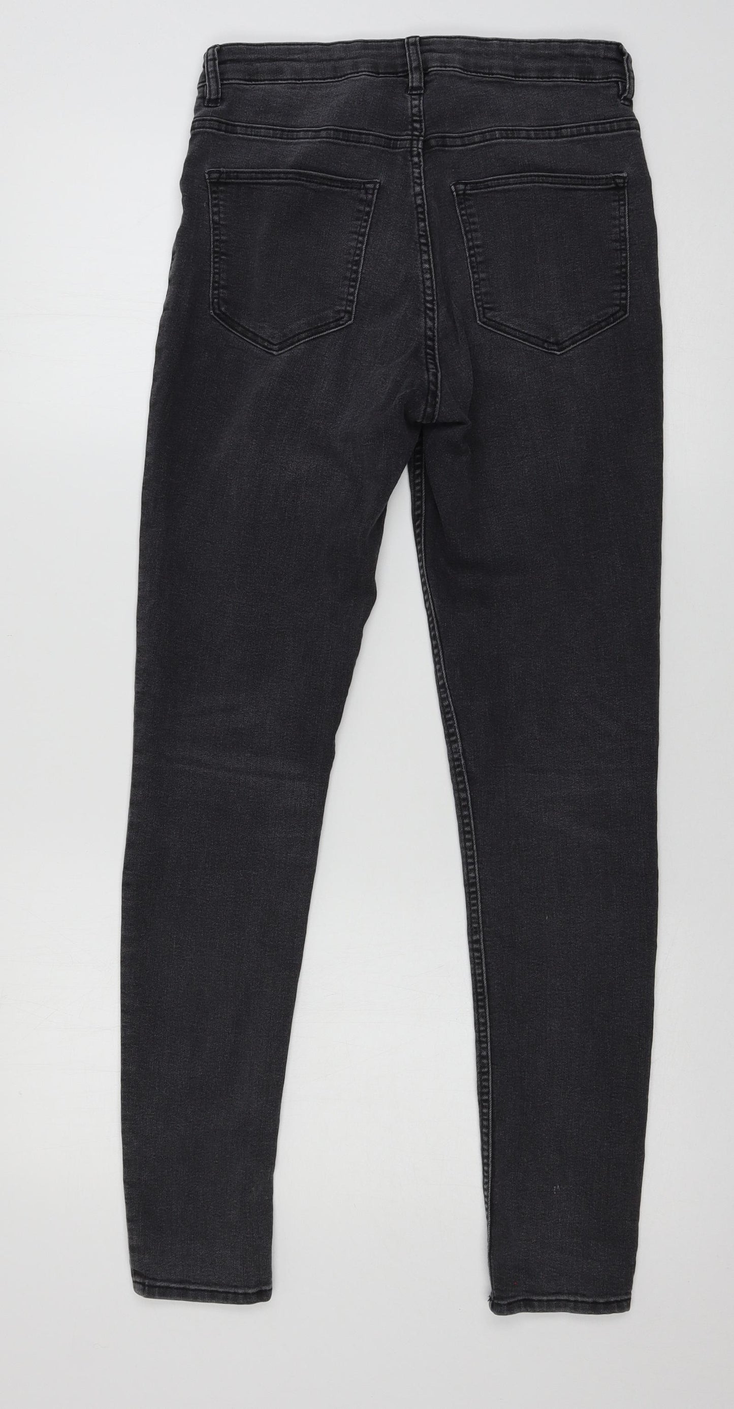 Divided by H&M Womens Grey  Denim Skinny Jeans Size 10 L29 in