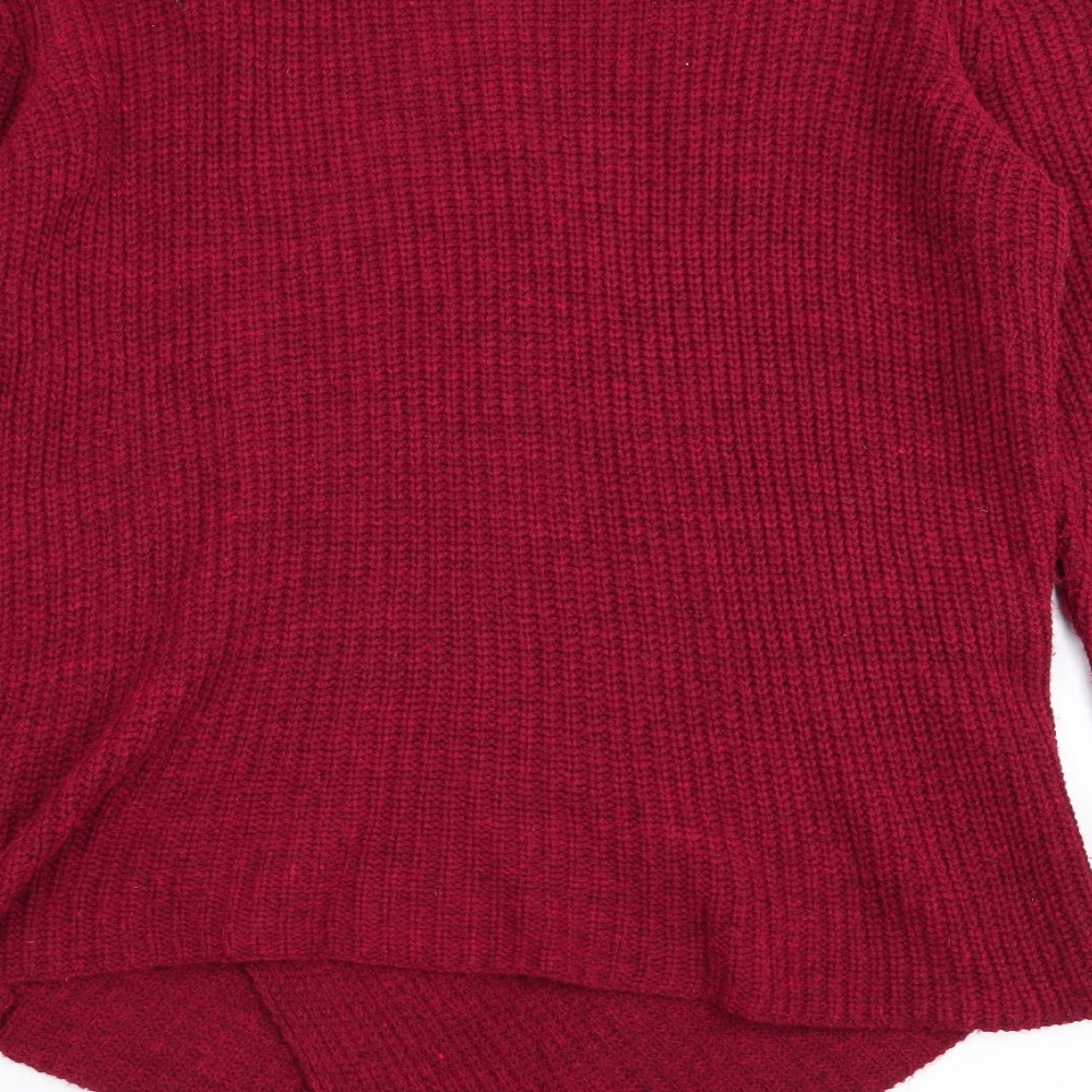 TU Womens Red   Pullover Jumper Size 20