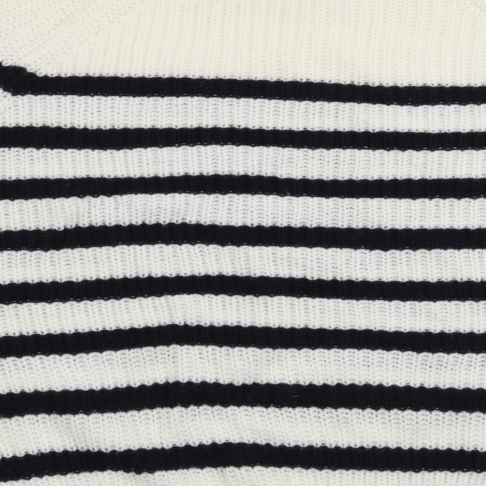 Asda George Womens Multicoloured Striped  Pullover Jumper Size 22
