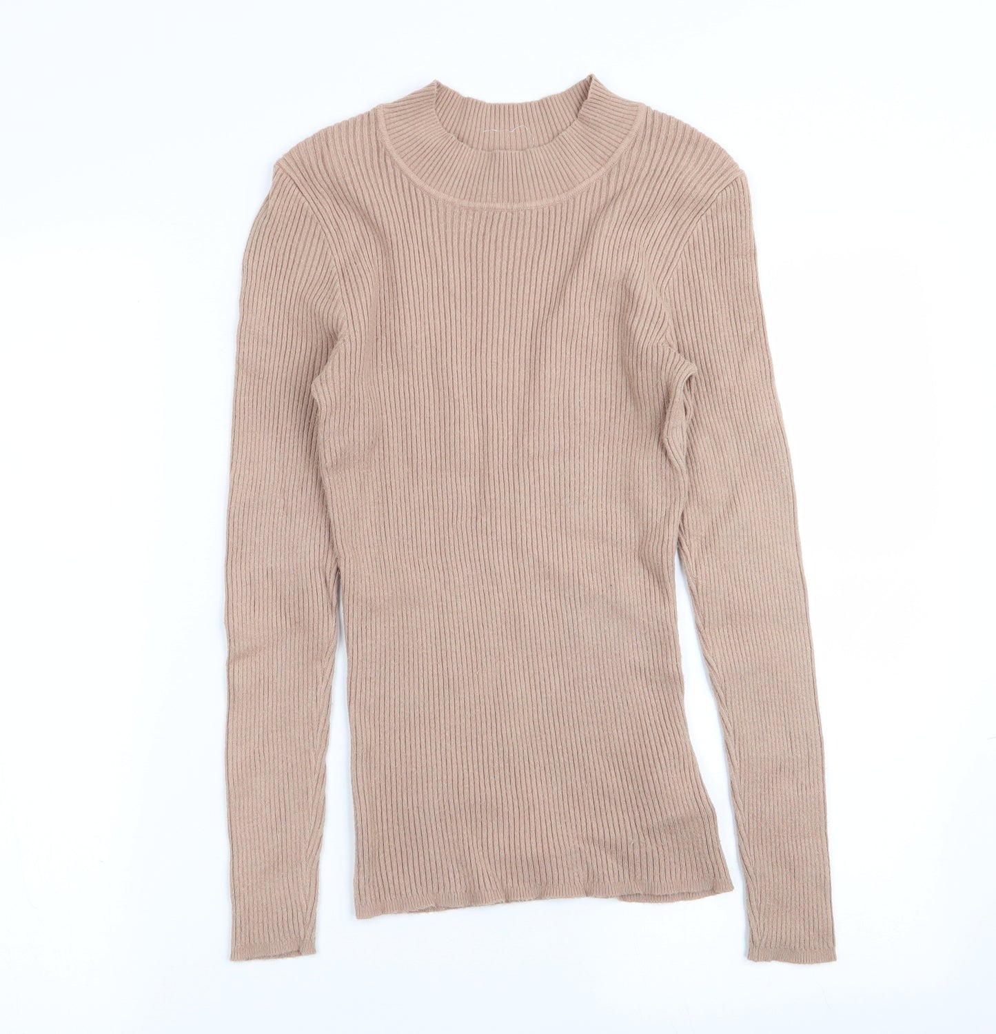 Primark Womens Beige   Basic T-Shirt Size 12