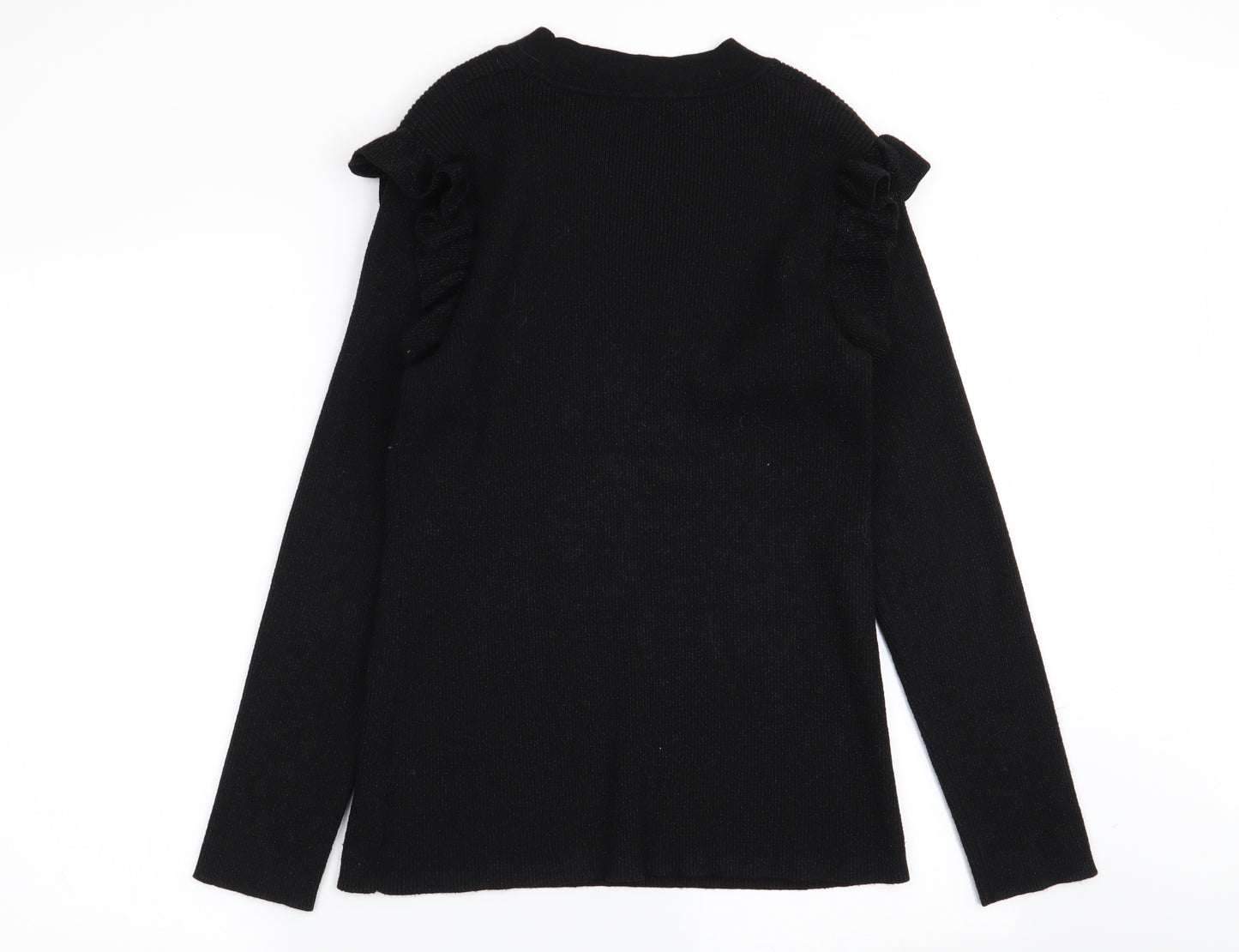 Decjuba Womens Black   Basic T-Shirt Size L