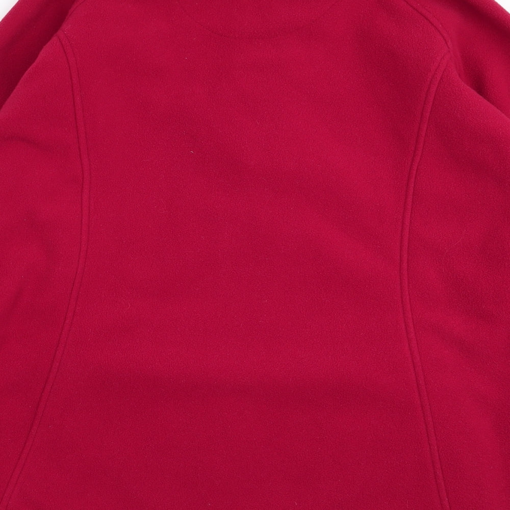 Regatta Womens Red   Full Zip Jumper Size 14
