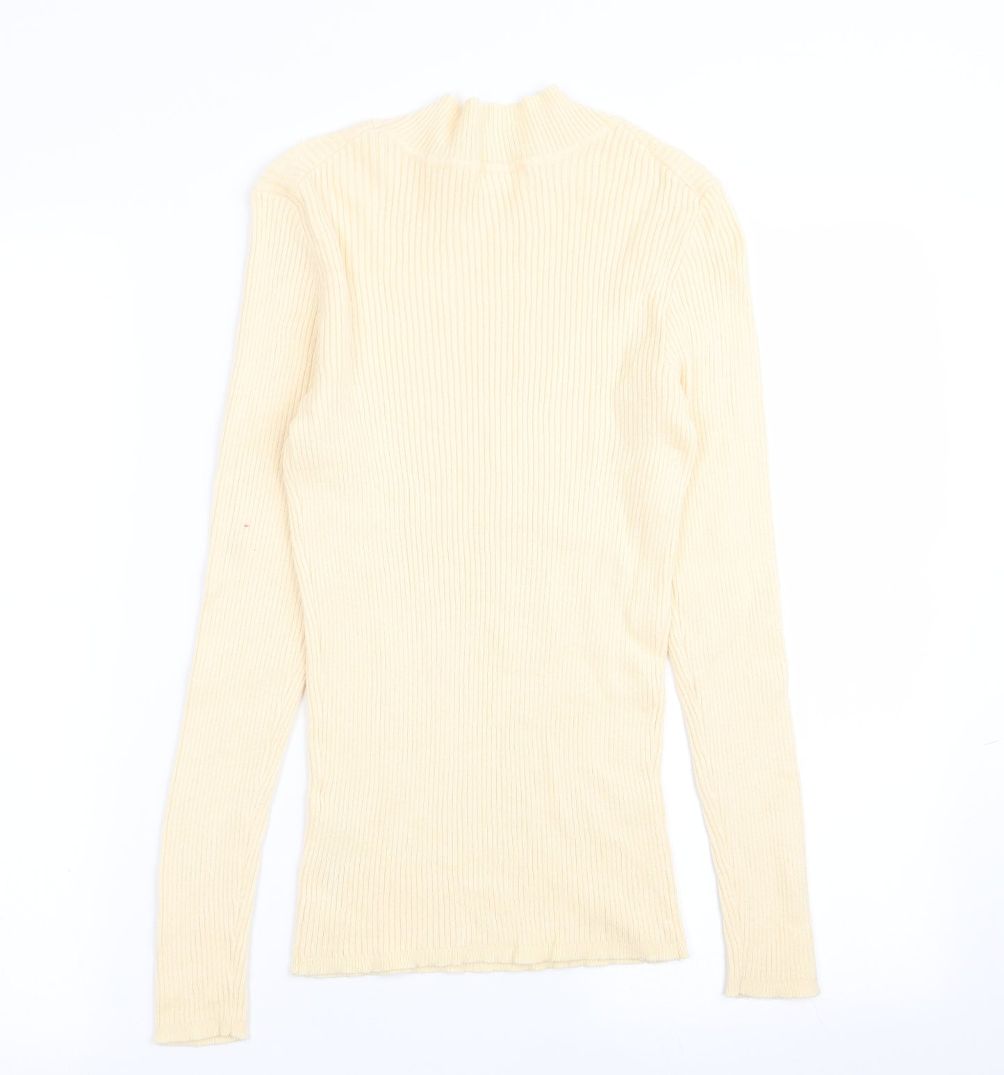 priamrk Womens Ivory   Basic T-Shirt Size 12