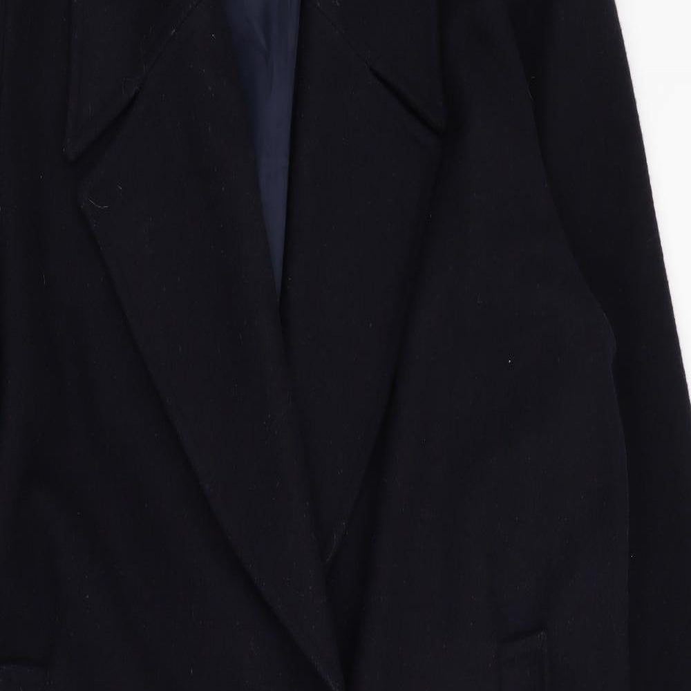 C&A Womens Blue   Overcoat Coat Size 14