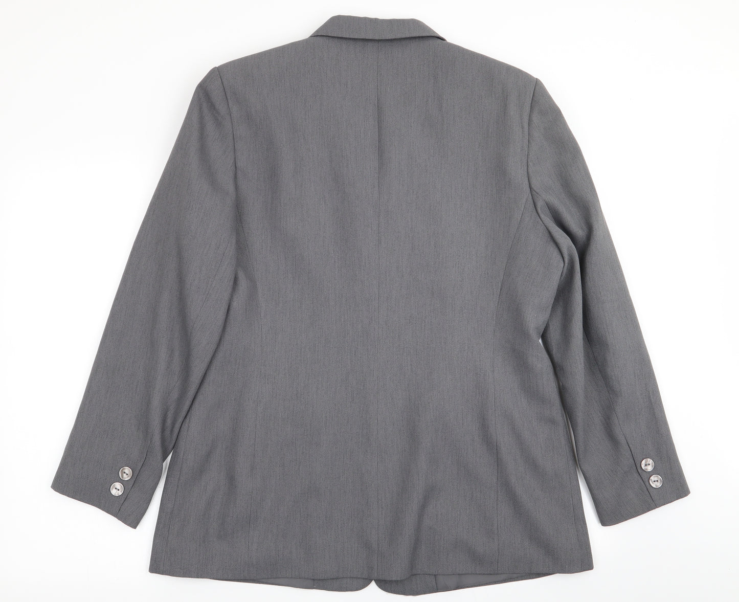 Classic Womens Grey   Jacket Blazer Size 16