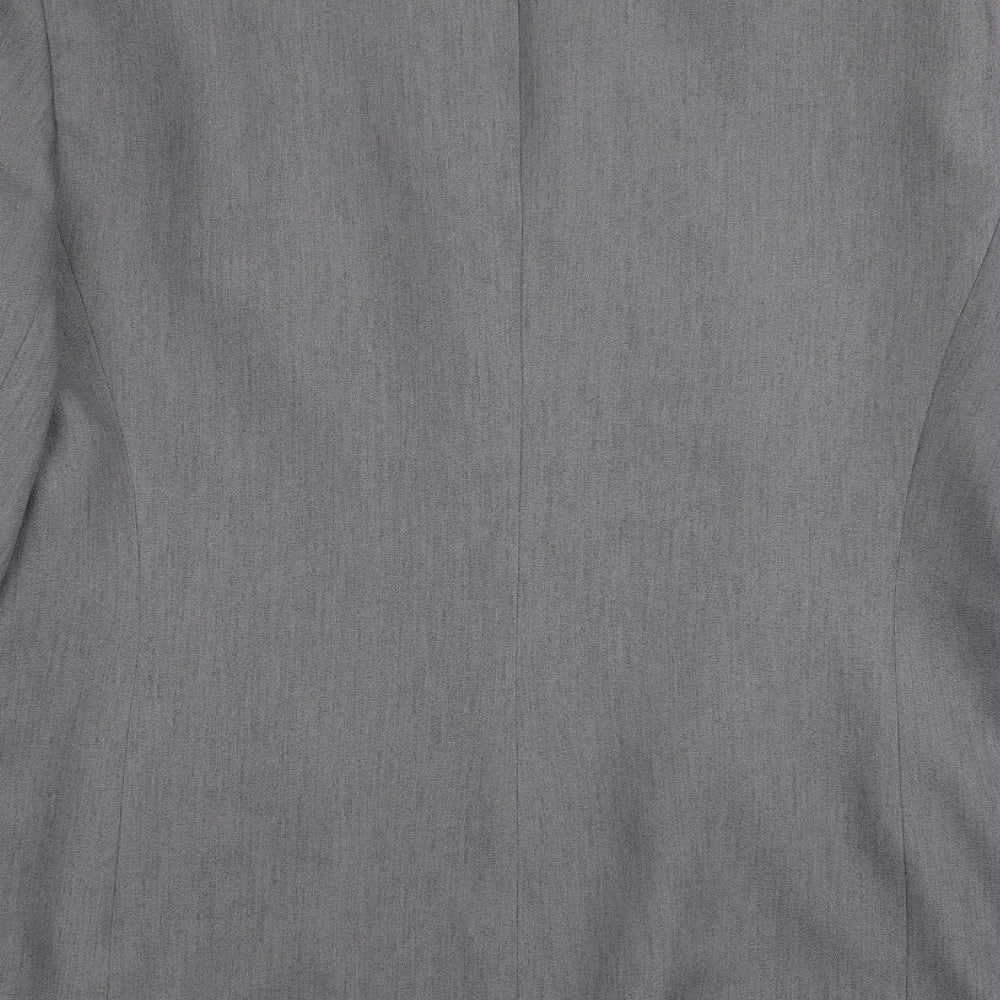 Classic Womens Grey   Jacket Blazer Size 16