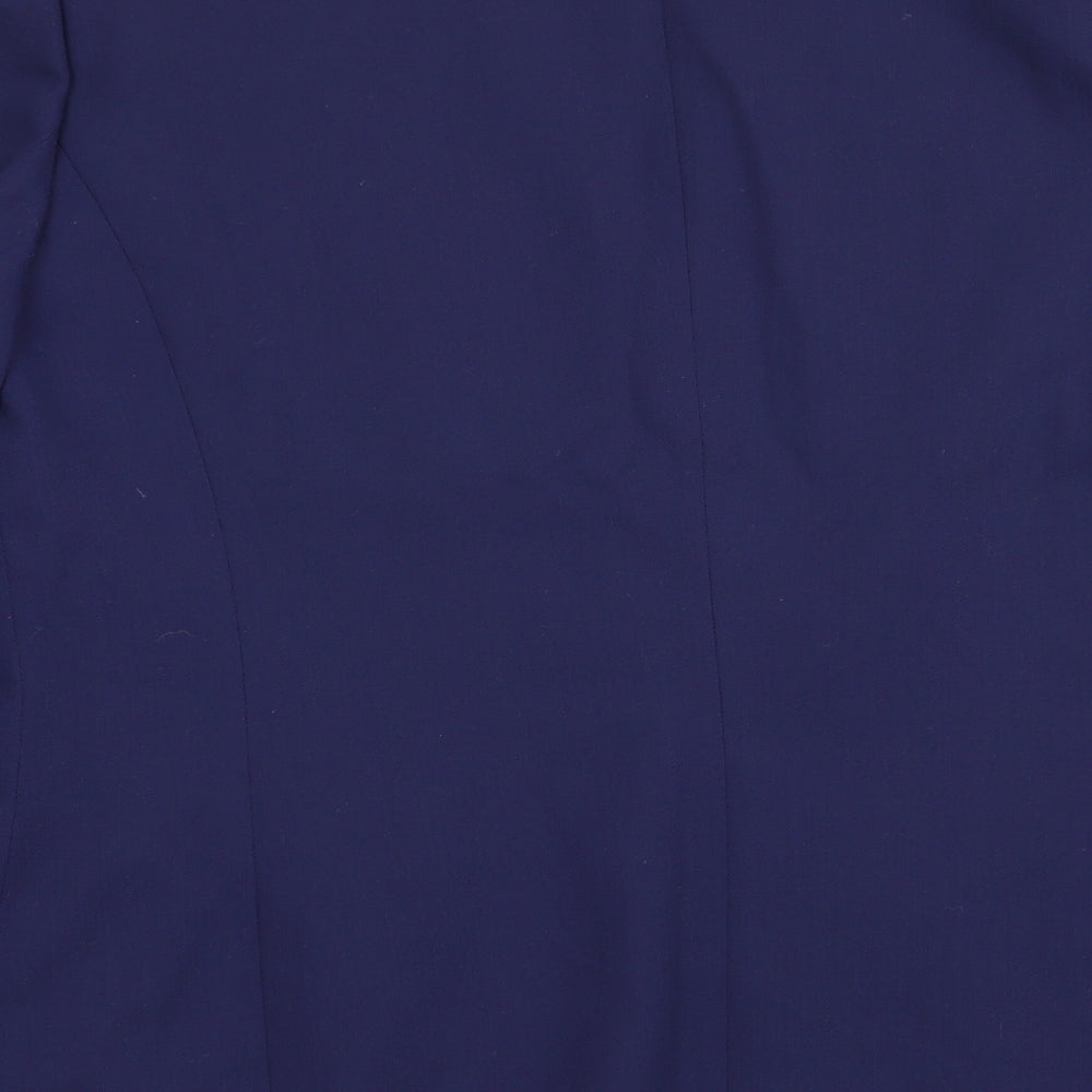 Bianca Womens Blue   Jacket Blazer Size 12