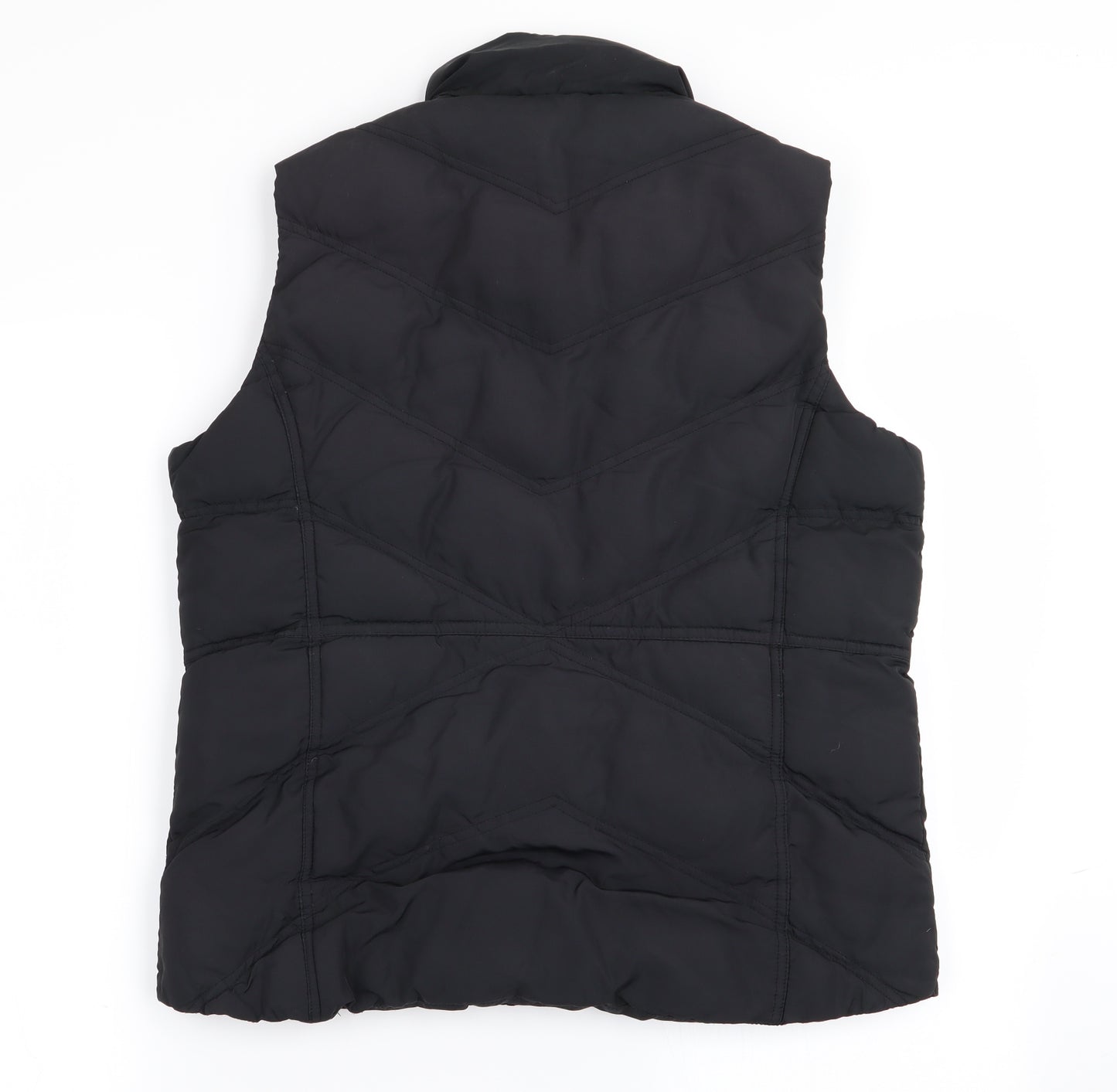 Cherokee Womens Black   Gilet Coat Size 14