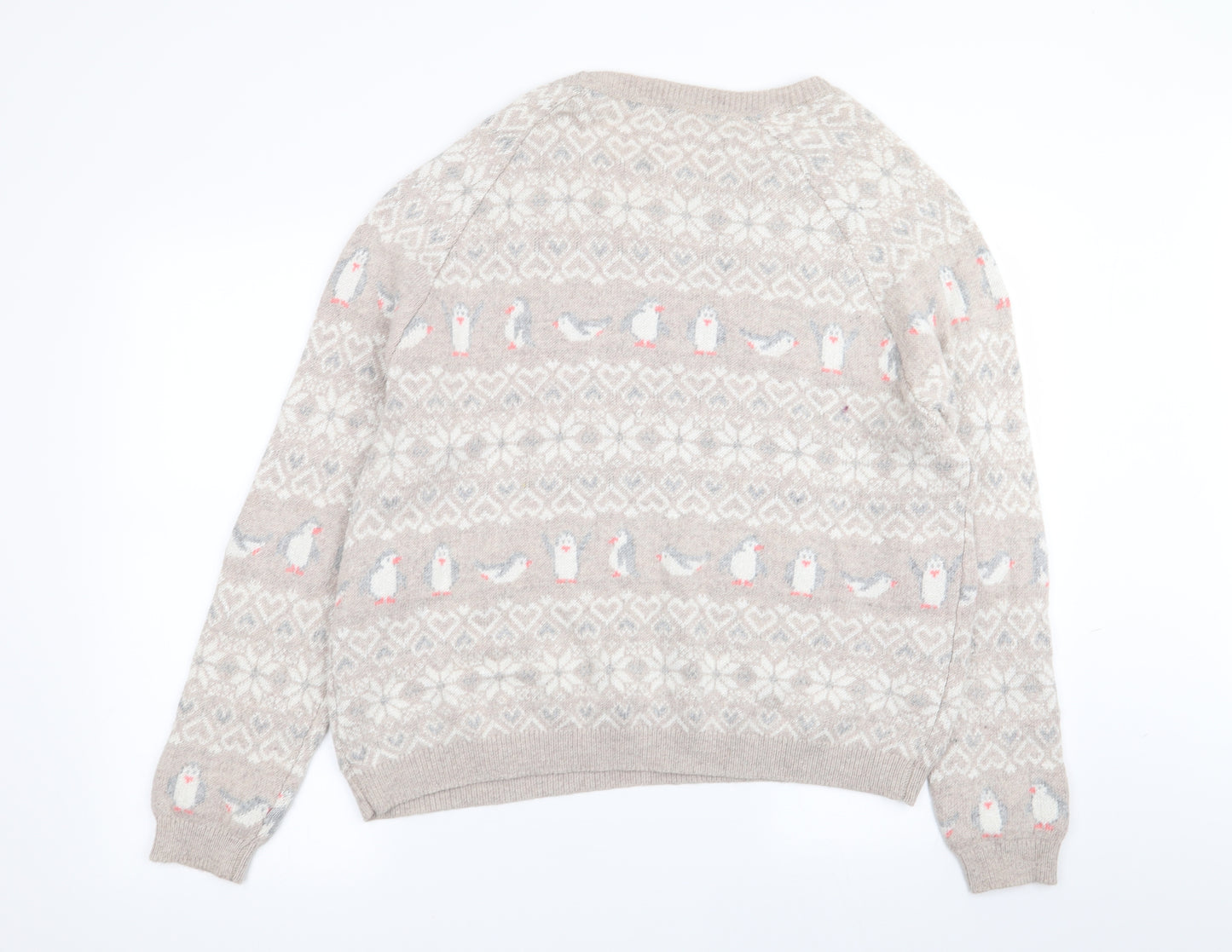 TU Womens Multicoloured Geometric  Pullover Jumper Size 20  - chrismtas