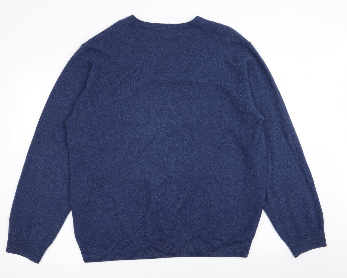 M&S Mens Blue   Pullover Jumper Size XL