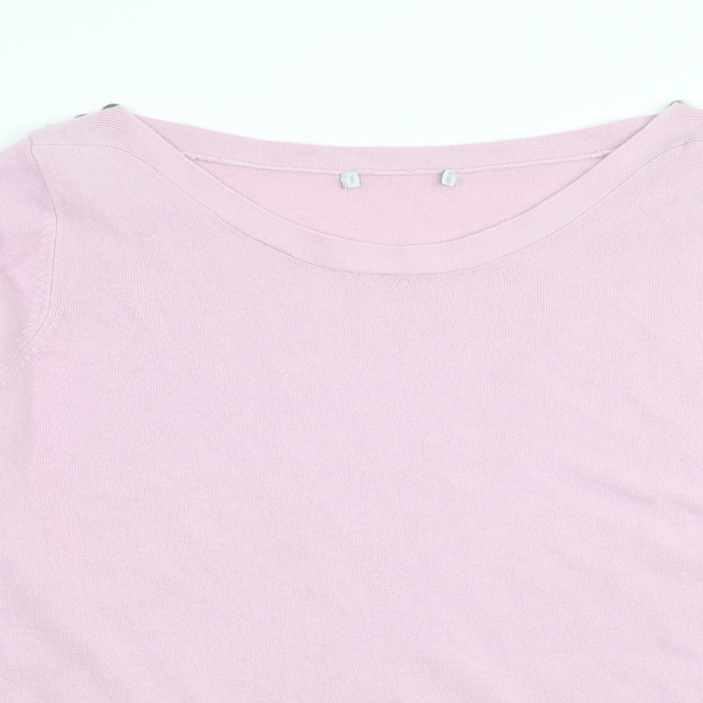 M&S Womens Pink   Pullover Jumper Size 20