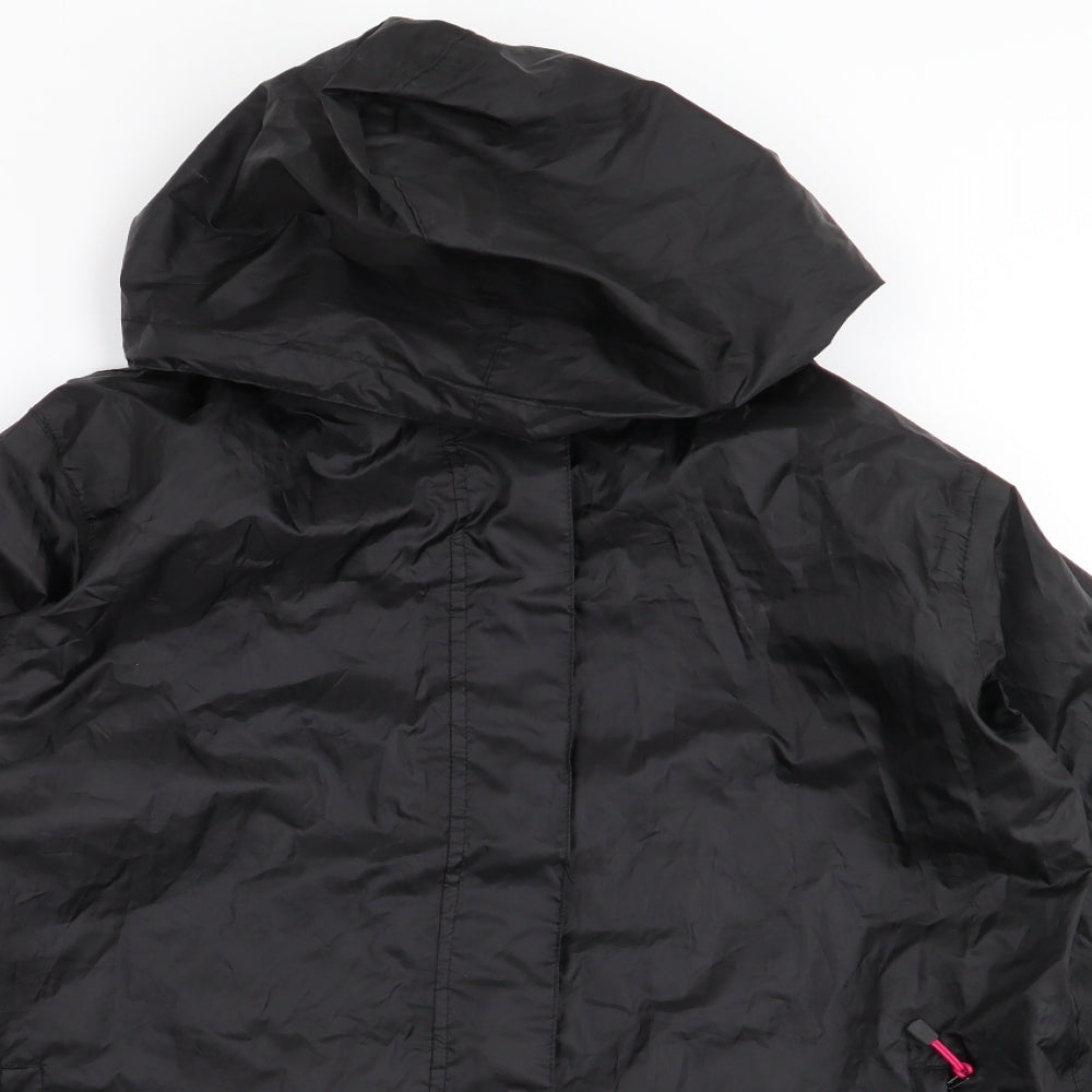 Gelert Womens Black   Rain Coat Coat Size 10