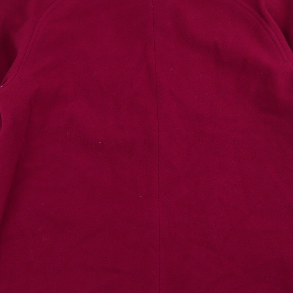 Eastex Womens Red   Overcoat Coat Size 16