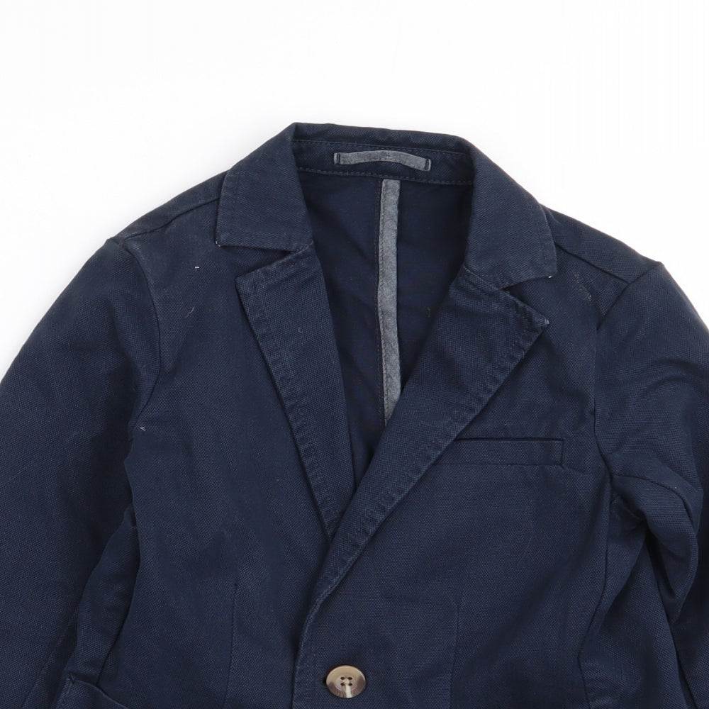 NEXT Boys Blue   Jacket Blazer Size 7 Years