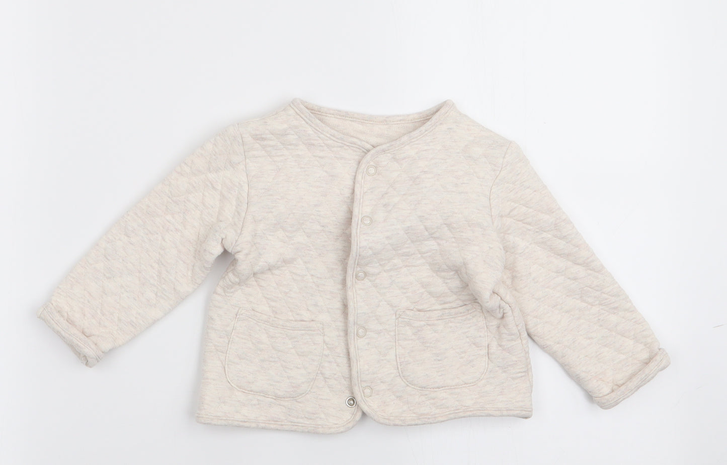 Asda George Girls Beige   Jacket  Size 9-12 Months