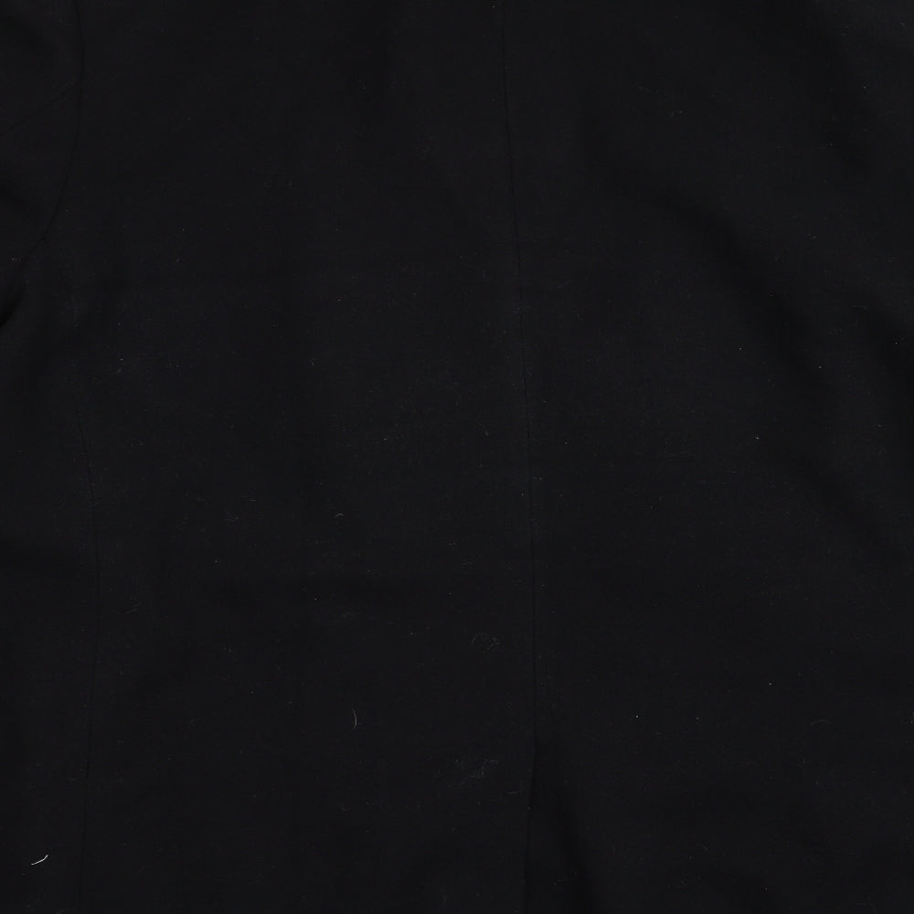debenahms Mens Black   Jacket Coat Size XL