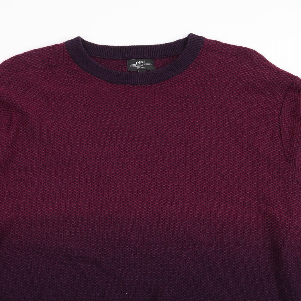 NEXT Mens Multicoloured   Pullover Jumper Size XL