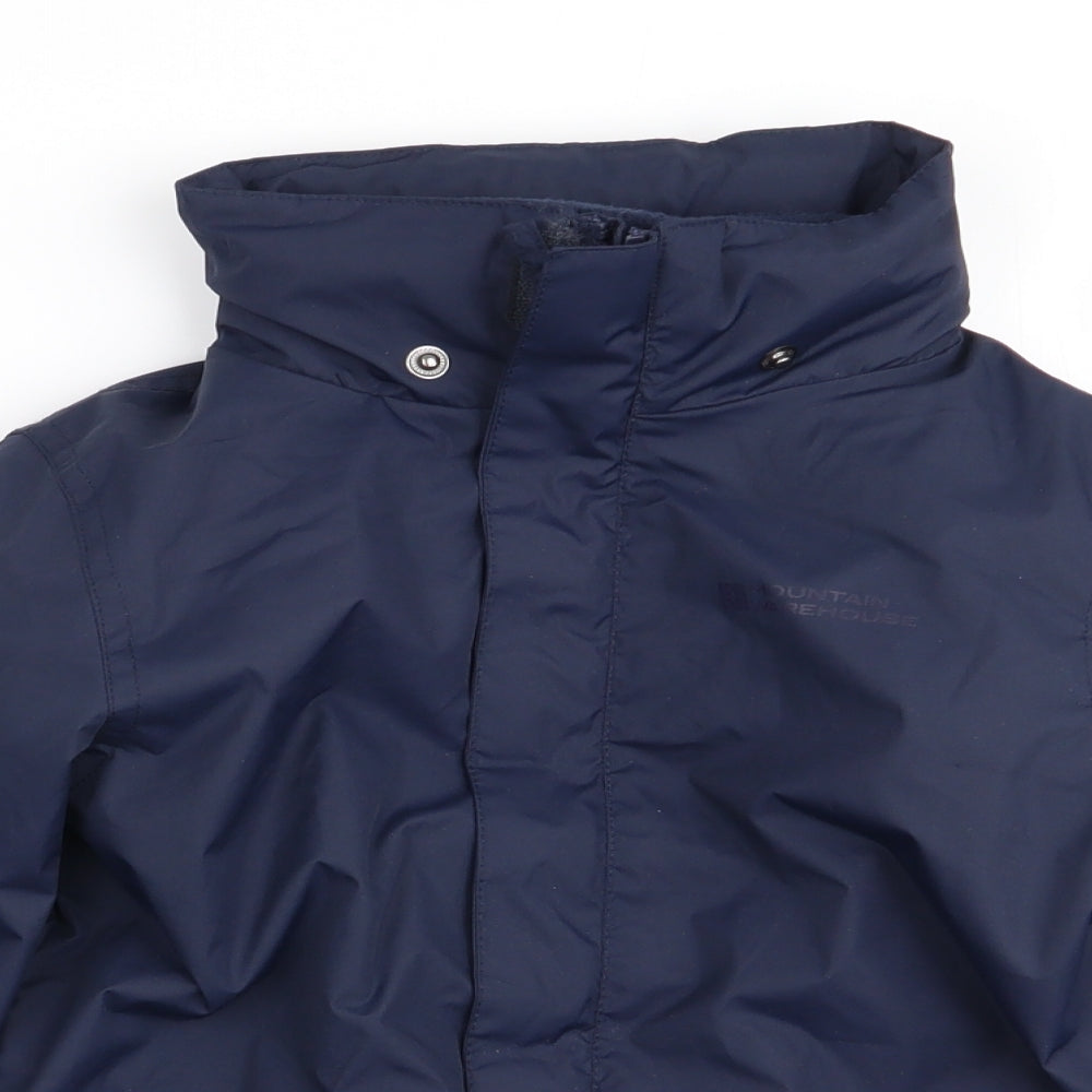 Mountain Warehouse Boys Blue   Basic Coat Coat Size 3-4 Years