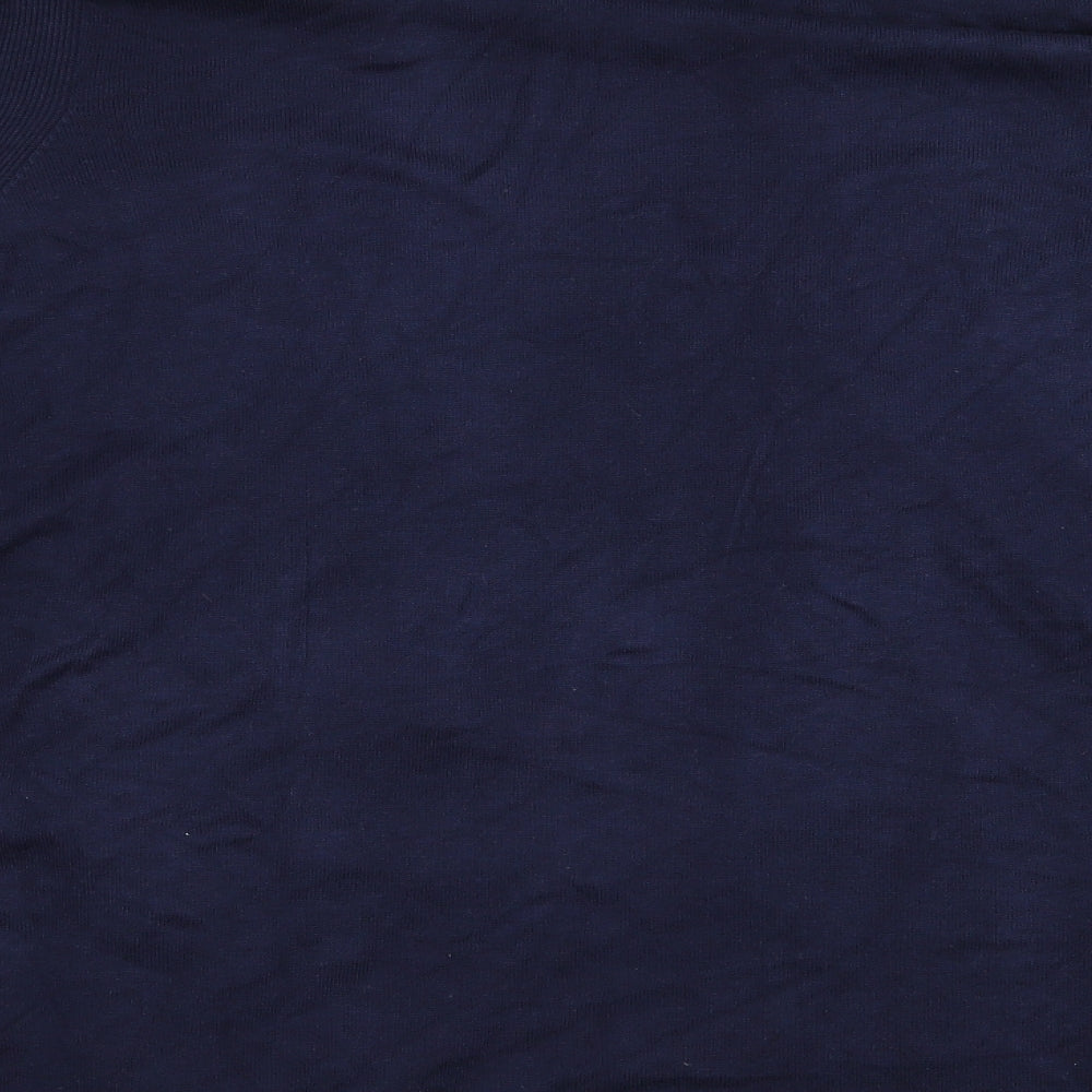 M&S Womens Blue   Cardigan Jumper Size L