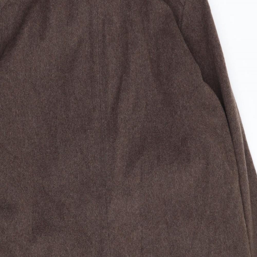 Eastex Womens Brown   Overcoat Coat Size 14