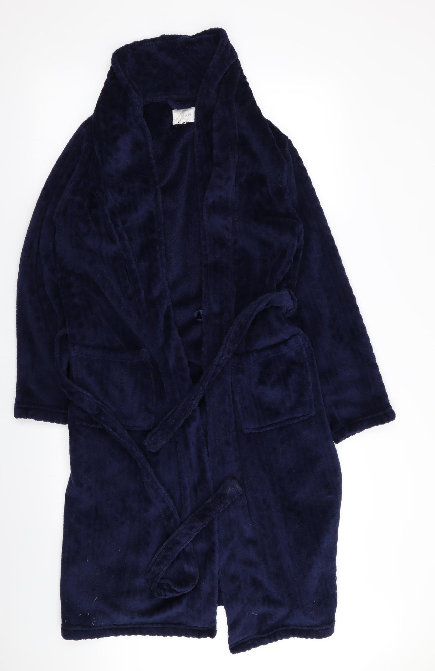 NEXT Mens Blue Solid   Robe Size S