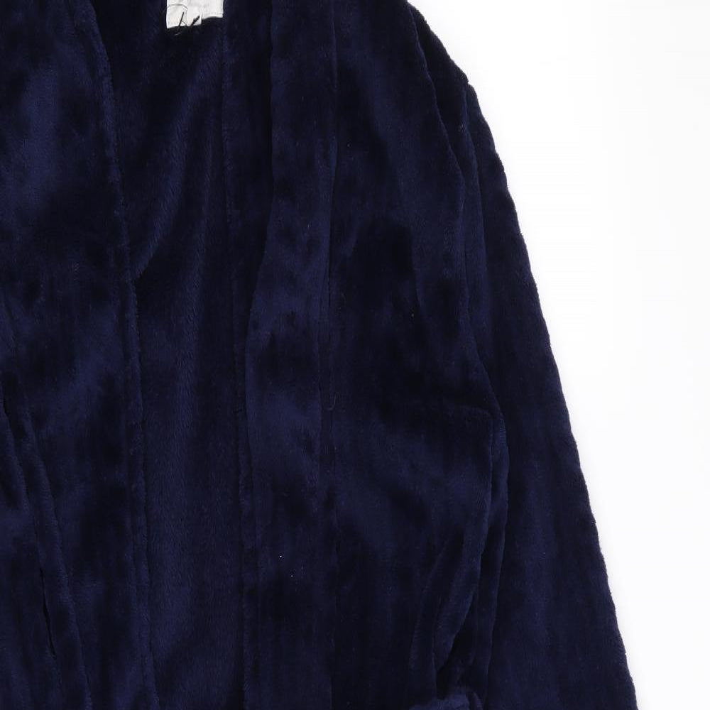 NEXT Mens Blue Solid   Robe Size S