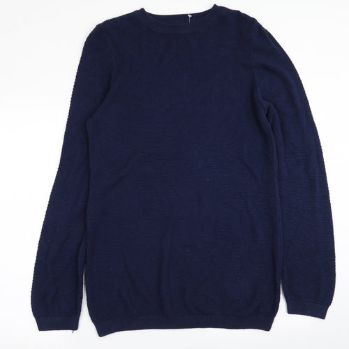 New Look Mens Blue   Pullover Jumper Size M