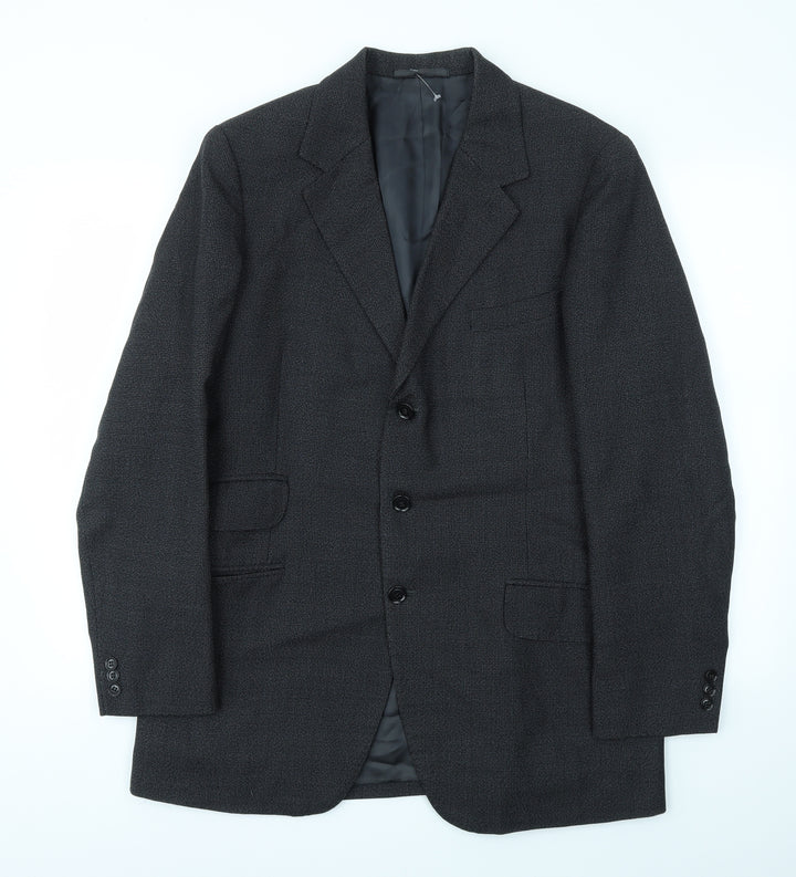 Punjab house Mens Black Jacket Blazer Size 42