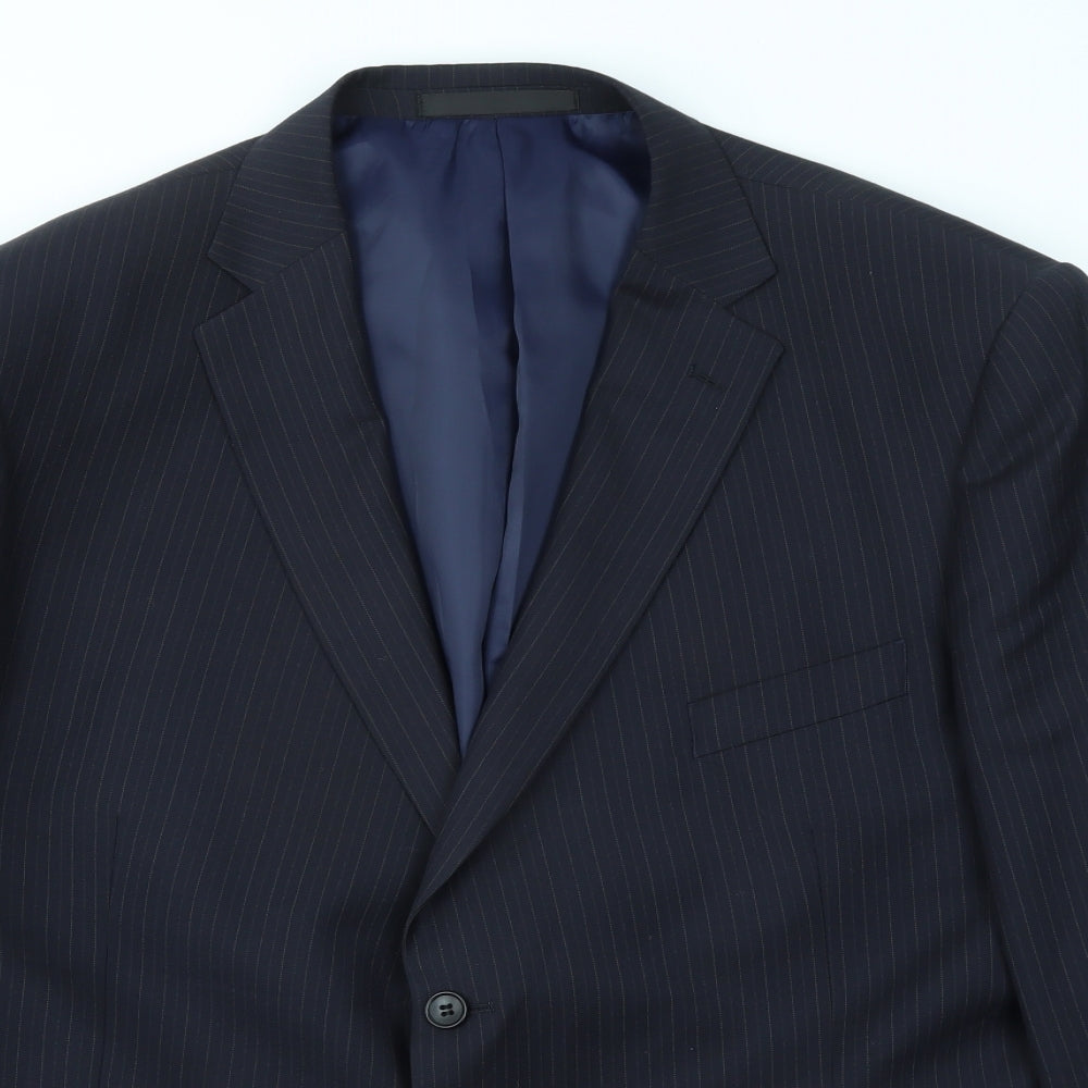 M&S Mens Blue   Jacket Blazer Size 48