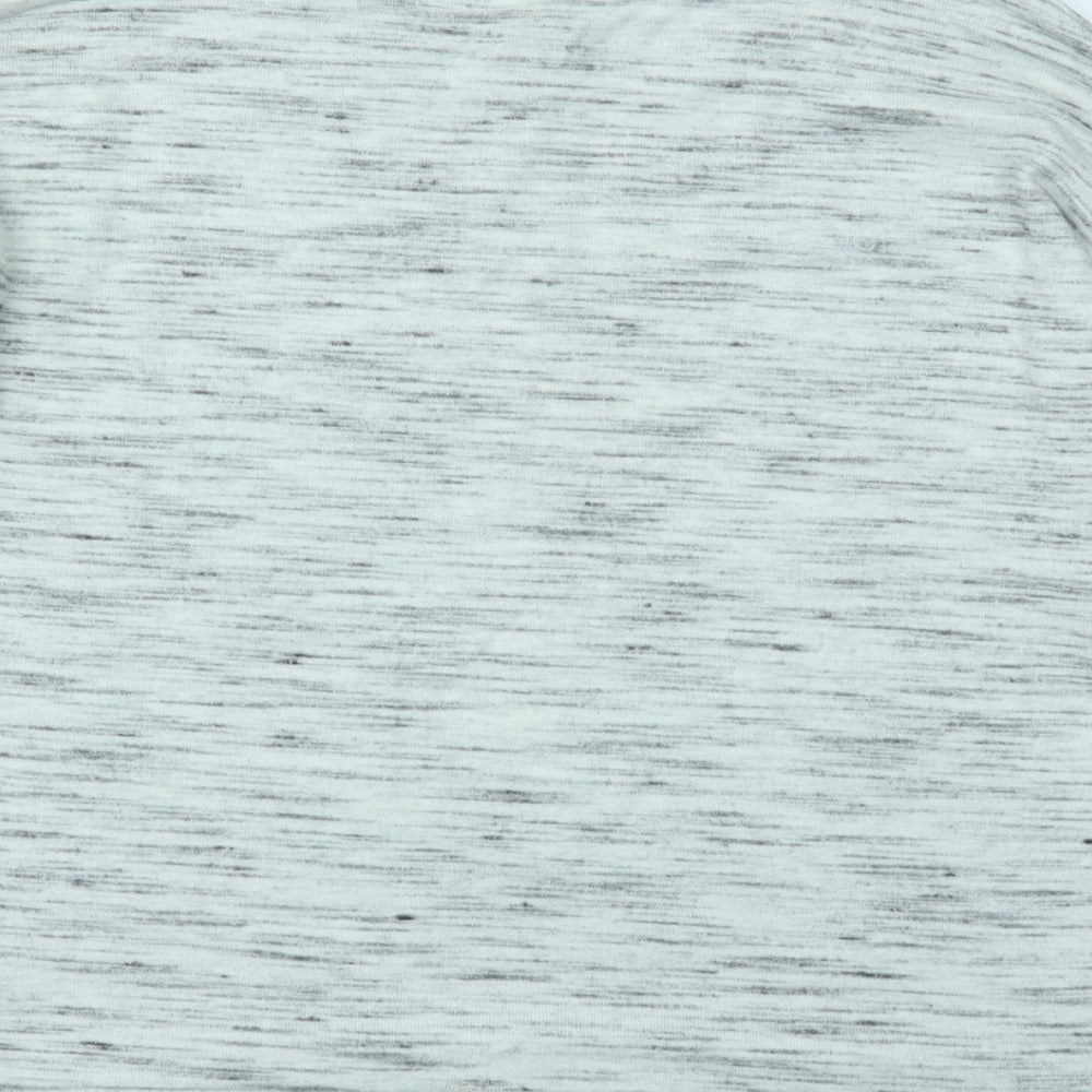 M&S Womens Grey   Basic T-Shirt Size 8