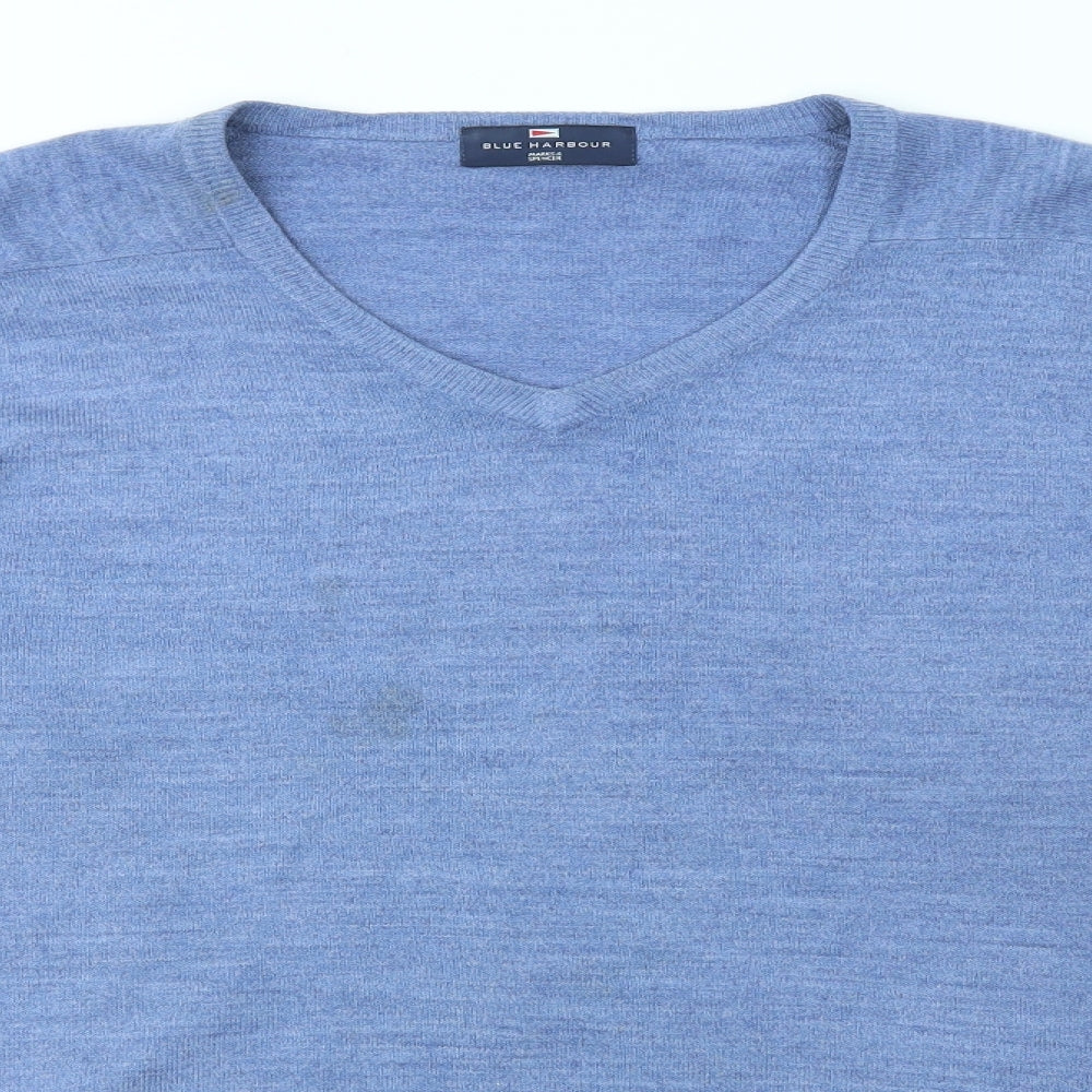 M&S Mens Blue   Pullover Sweatshirt Size M