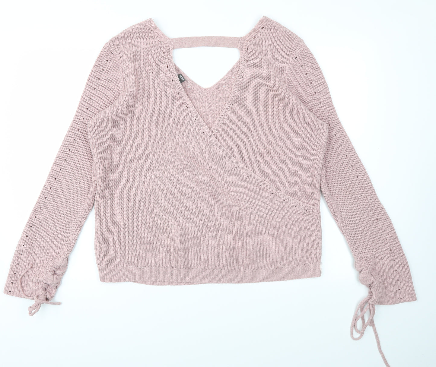 Primark Womens Pink   Pullover Jumper Size L