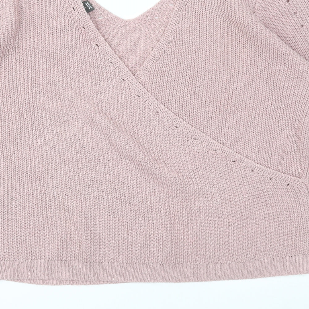 Primark Womens Pink   Pullover Jumper Size L