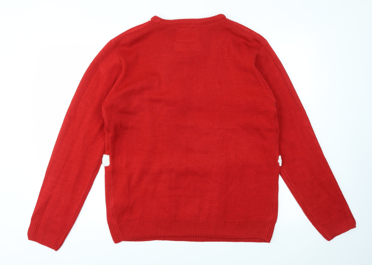 Cedar Wood State Mens Red   Pullover Sweatshirt Size L