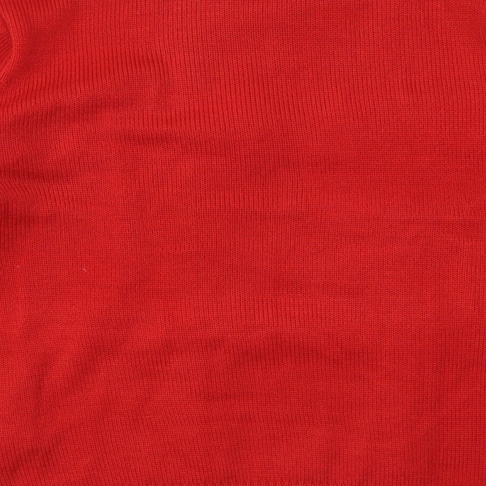 Cedar Wood State Mens Red   Pullover Sweatshirt Size L