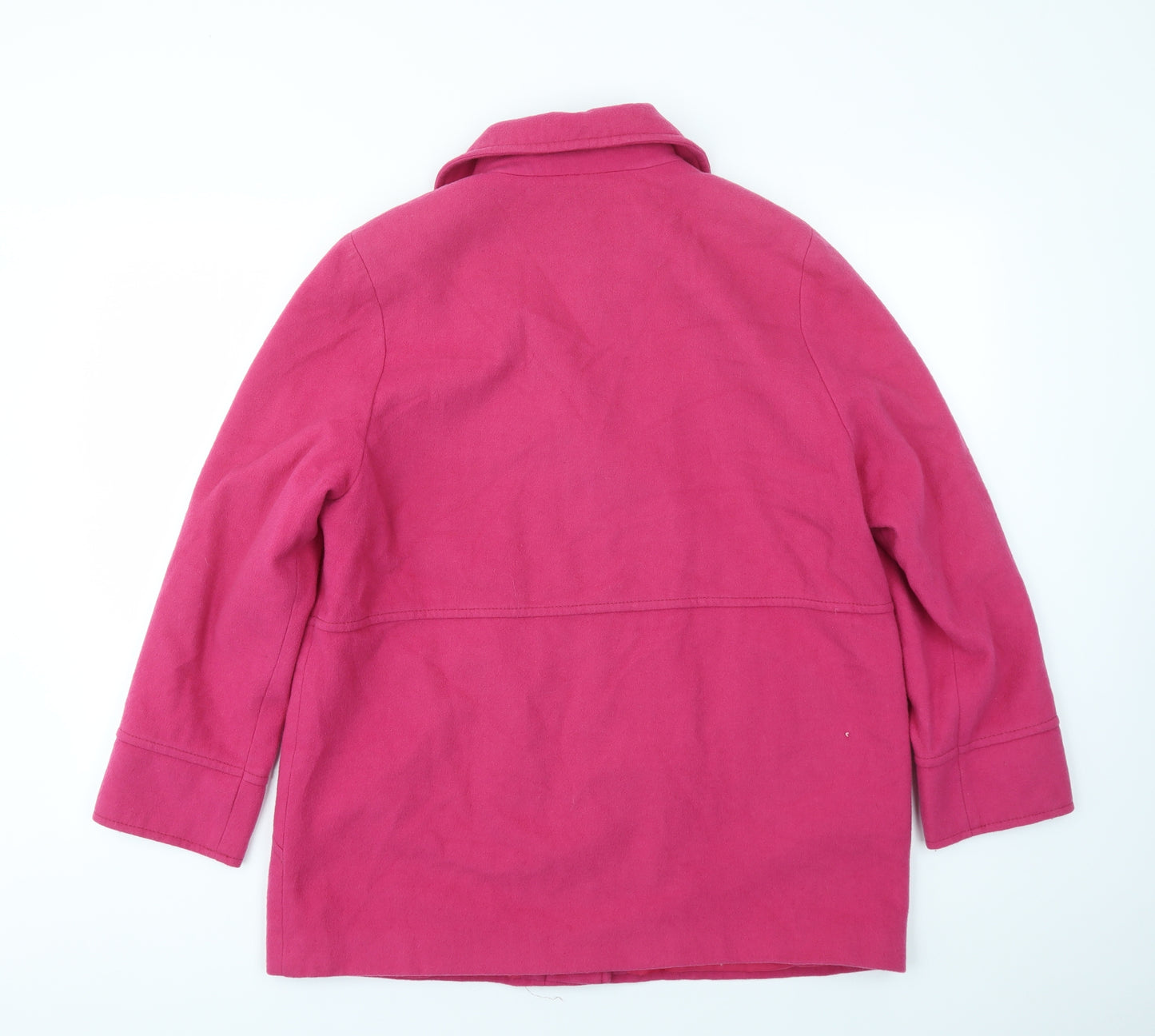 M&S Womens Pink   Jacket Coat Size 14