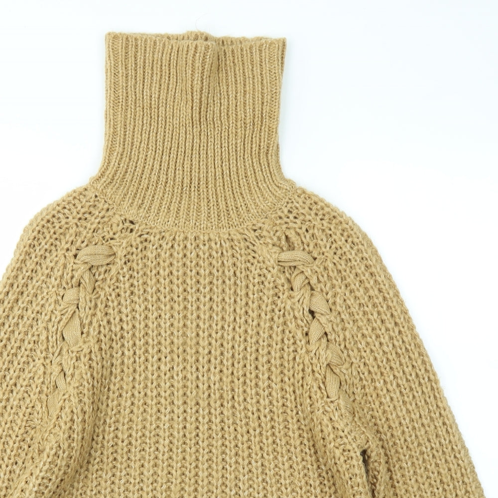 George Womens Beige   Pullover Jumper Size M