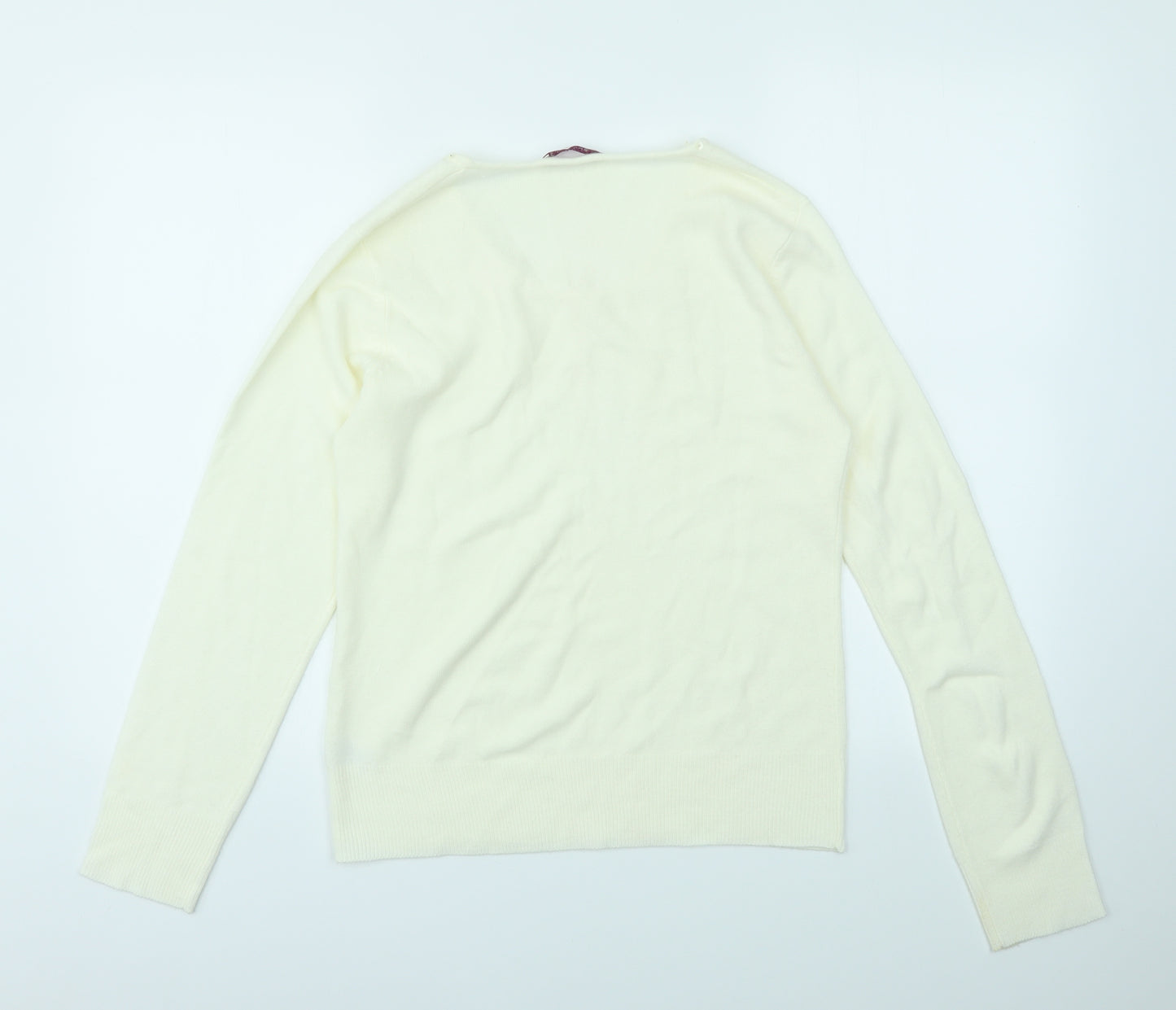 Bonmarché Womens Ivory   Pullover Jumper Size S