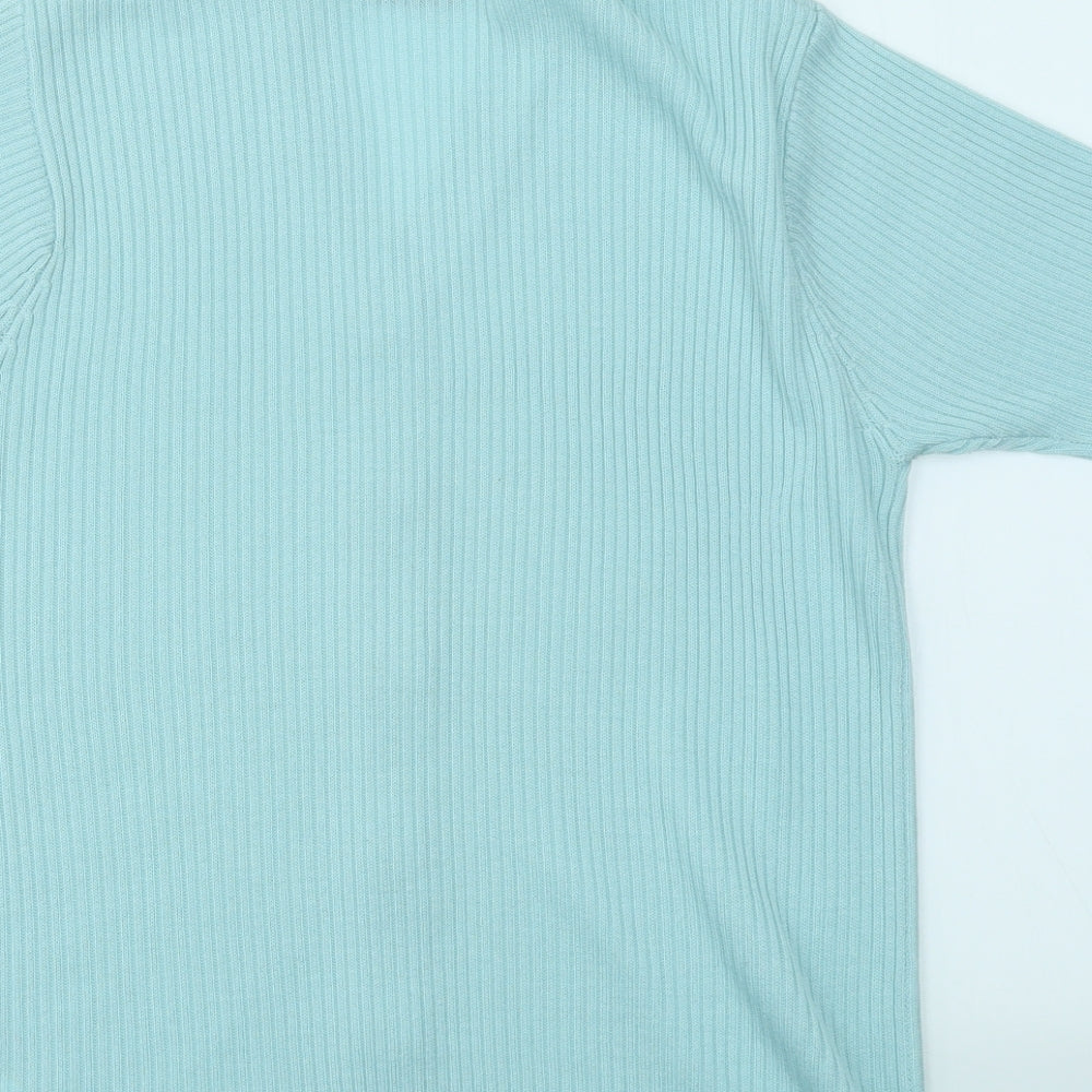 ALEXARA Womens Blue   Cardigan Jumper Size S